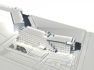 city - high-rise office 155 3D Model