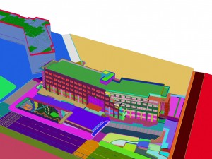 city - high-rise office 155 3D Model