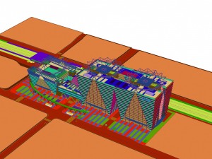 city - high - level office 157 Model 3D
