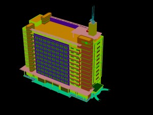 city - high-rise office 156 3D 模型