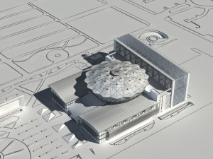 city - high-rise office 163 3D Модель