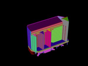 city - high-rise office 164 Modèle 3D