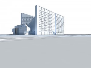 city - high-rise office 166 3Dモデル
