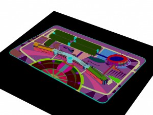city - high-rise office 167 Model 3D