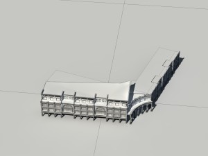 city - high-rise office 168 3D Model