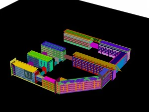 city - high-rise office 171 3D Model