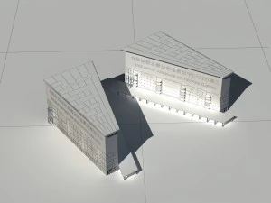 city - high-rise office 172 3D Model