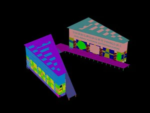 city - high-rise office 172 3D Model