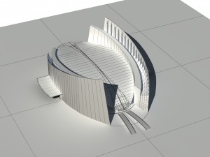 city - high-rise office 173 3D Model