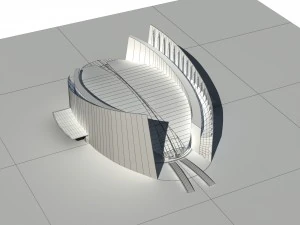 city - high-rise office 173 3D Model