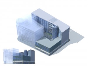 city - high-rise office 175 3D मॉडल