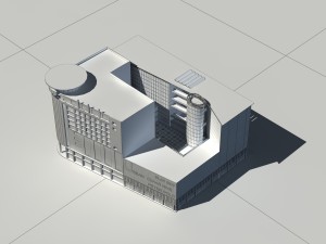 city - high-rise office 175 3D मॉडल