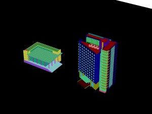 city - high-rise office 176 3D Модель