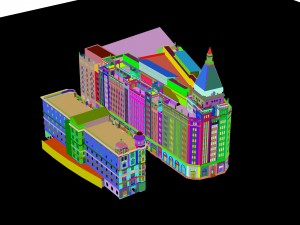 city - high-rise office 177 Modelo 3D