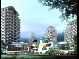 city building - multi-storey commercial office 112 3D-Modell