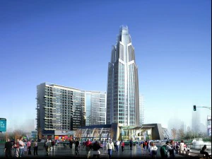 city building - multi-storey commercial office 119 3D Model