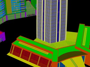 city building - multi-storey commercial office 119 3D 模型