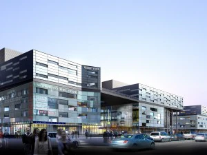 city building - multi-storey commercial office 240 3D Model