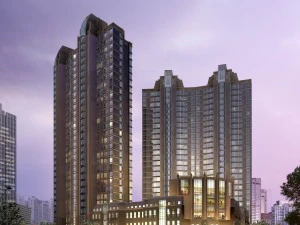 city architecture - high-rise residential building 9 3D Model