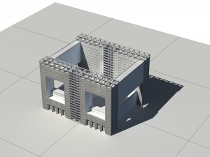 city - high-rise office 180 3D मॉडल