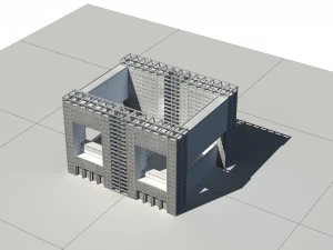 city - high-rise office 180 3D Model