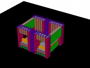 city - high-rise office 180 3D Model