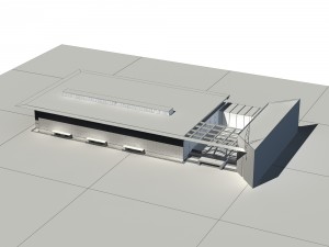 city - high-rise office 186 Modello 3D
