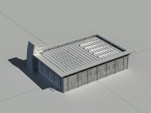city - high-rise office 188 3D Model