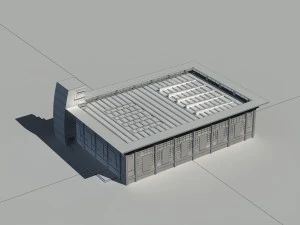 city - high-rise office 188 3D Model
