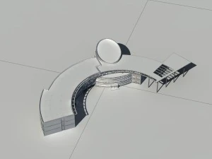 city - high-rise office 192 3D Model