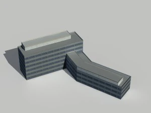 city - high-rise office 193 3D Model