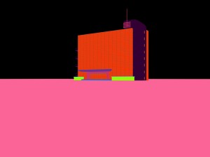 city - high-rise office 194 Modelo 3D