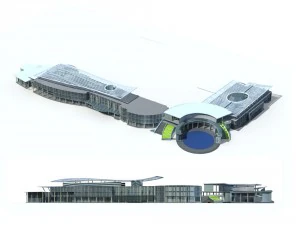 city - high-rise office 196 3D Model