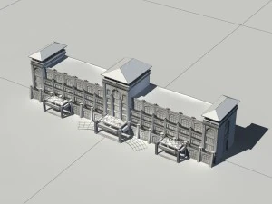 city - high-rise office 199 3D Model