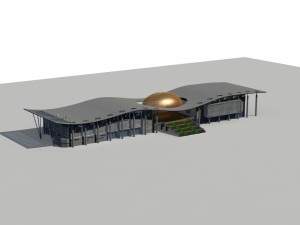 city - high-rise office 201 Modèle 3D