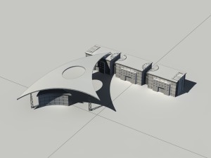 city - high-rise office 202 3D Model
