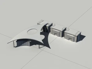 city - high-rise office 202 3D Model
