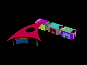 city - high-rise office 202 3D Model