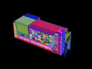 city - high-rise office 203 3D Model