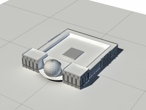 city - high-rise office 206 3D Model