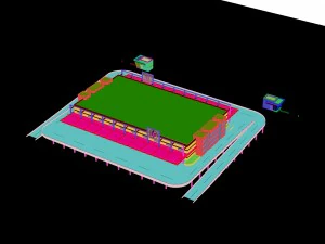 city - high-rise office 208 3D Model