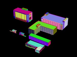 city - high-rise office 210 3D 模型