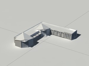 city - high-rise office 213 3D Модель