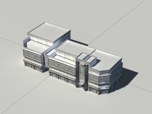 city - high-rise office 215 3Dモデル