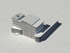 city - high-rise office 220 Modèle 3D