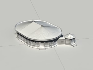 city - high-rise office 222 3D 모델