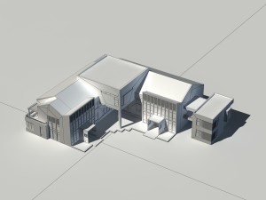 city - high-rise office 224 Model 3D