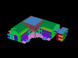 city - high-rise office 224 Model 3D