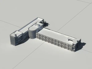city - high-rise office 226 3D Model