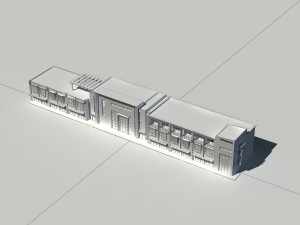 city - high-rise office 227 3D 모델